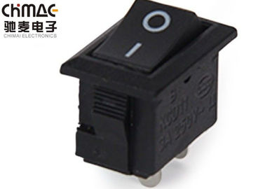 11 * 15mm Mini Yuvarlak Rocker Anahtarı ON OFF 2 Pins Güç 4 Pins PC Düğmesi